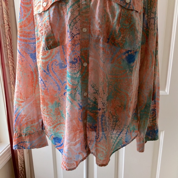 Ralph Lauren Jeans Co Button-Down Shirt Multicolor Size 1X - Picture 6 of 11